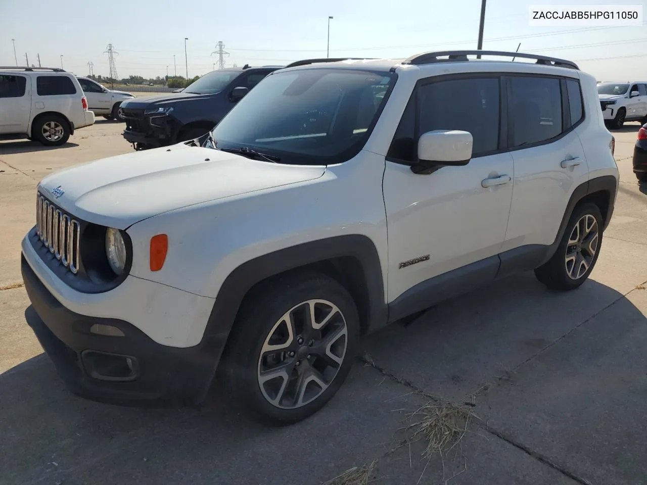 2017 Jeep Renegade Latitude VIN: ZACCJABB5HPG11050 Lot: 76581044