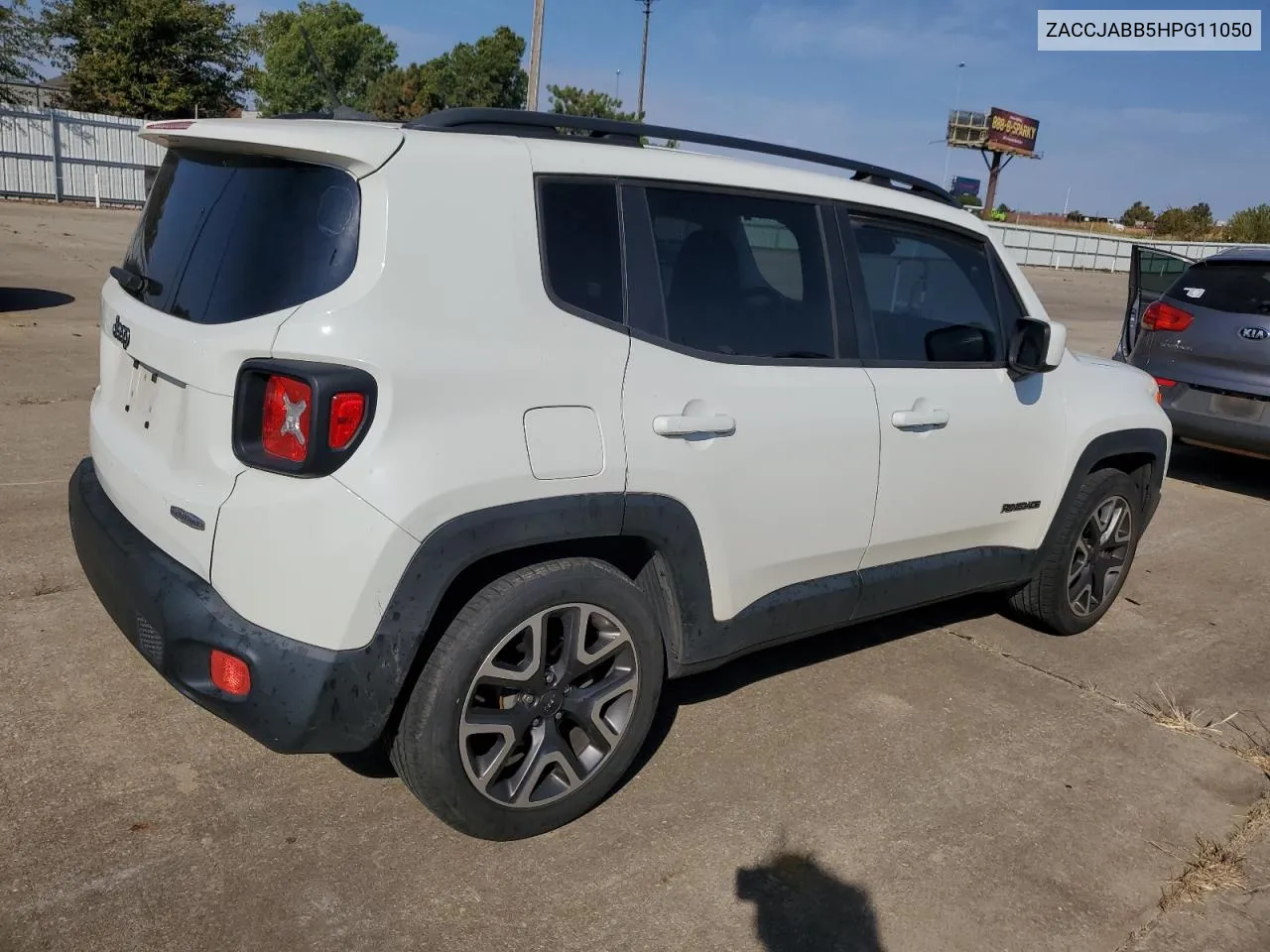 2017 Jeep Renegade Latitude VIN: ZACCJABB5HPG11050 Lot: 76581044