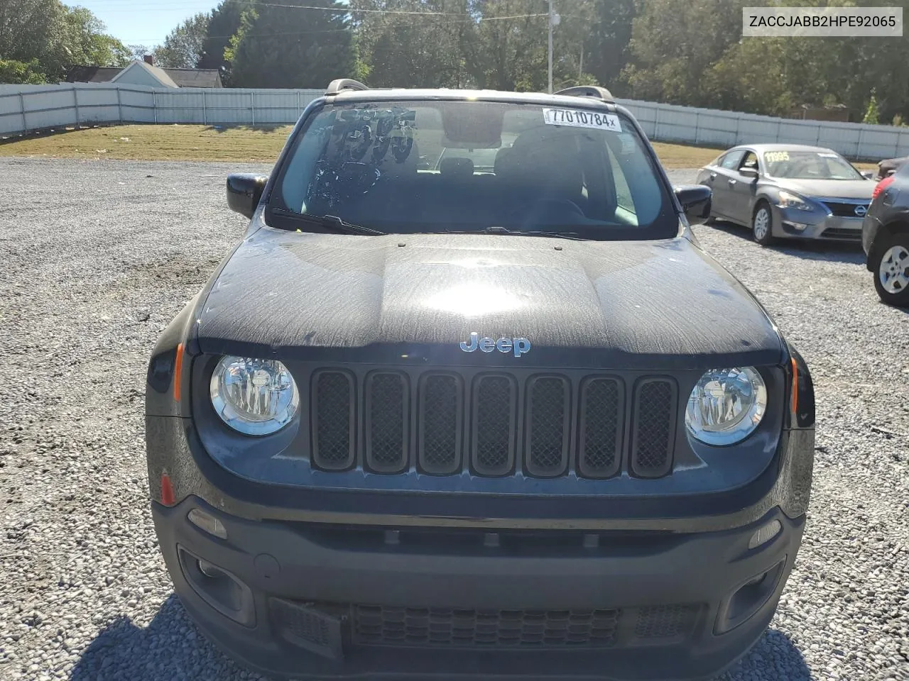 2017 Jeep Renegade Latitude VIN: ZACCJABB2HPE92065 Lot: 77010784