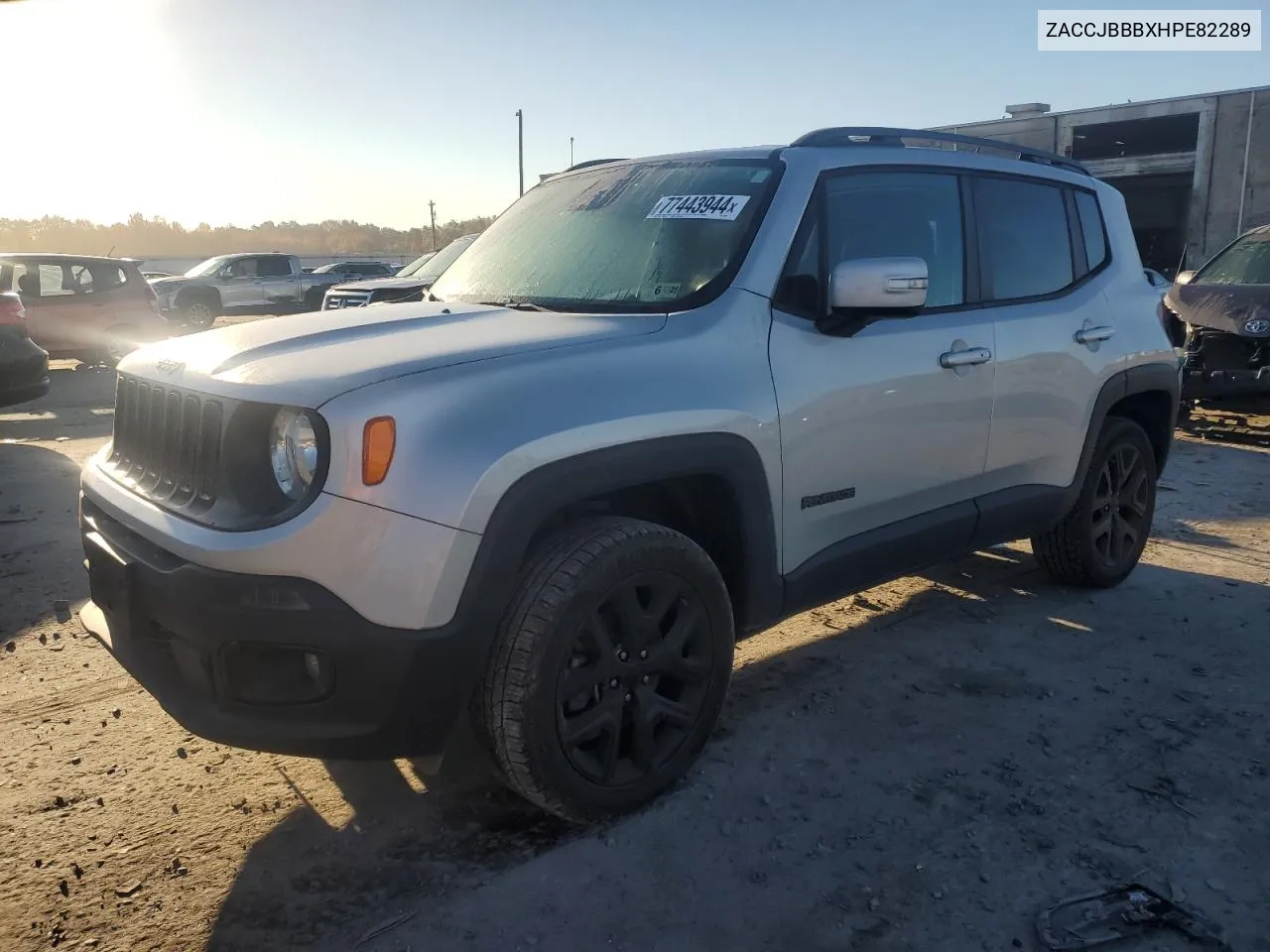 2017 Jeep Renegade Latitude VIN: ZACCJBBBXHPE82289 Lot: 77443944