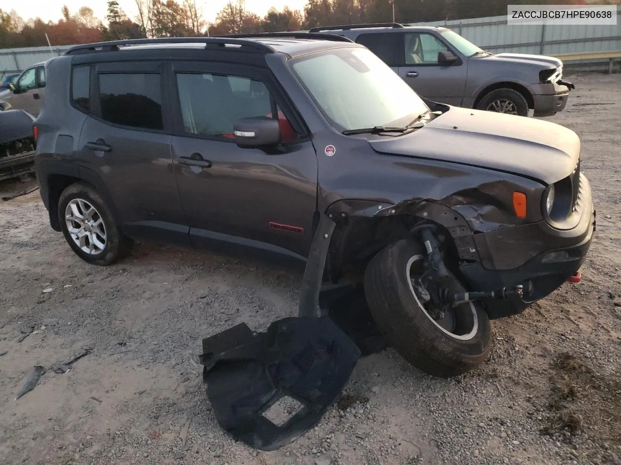 2017 Jeep Renegade Trailhawk VIN: ZACCJBCB7HPE90638 Lot: 77966474