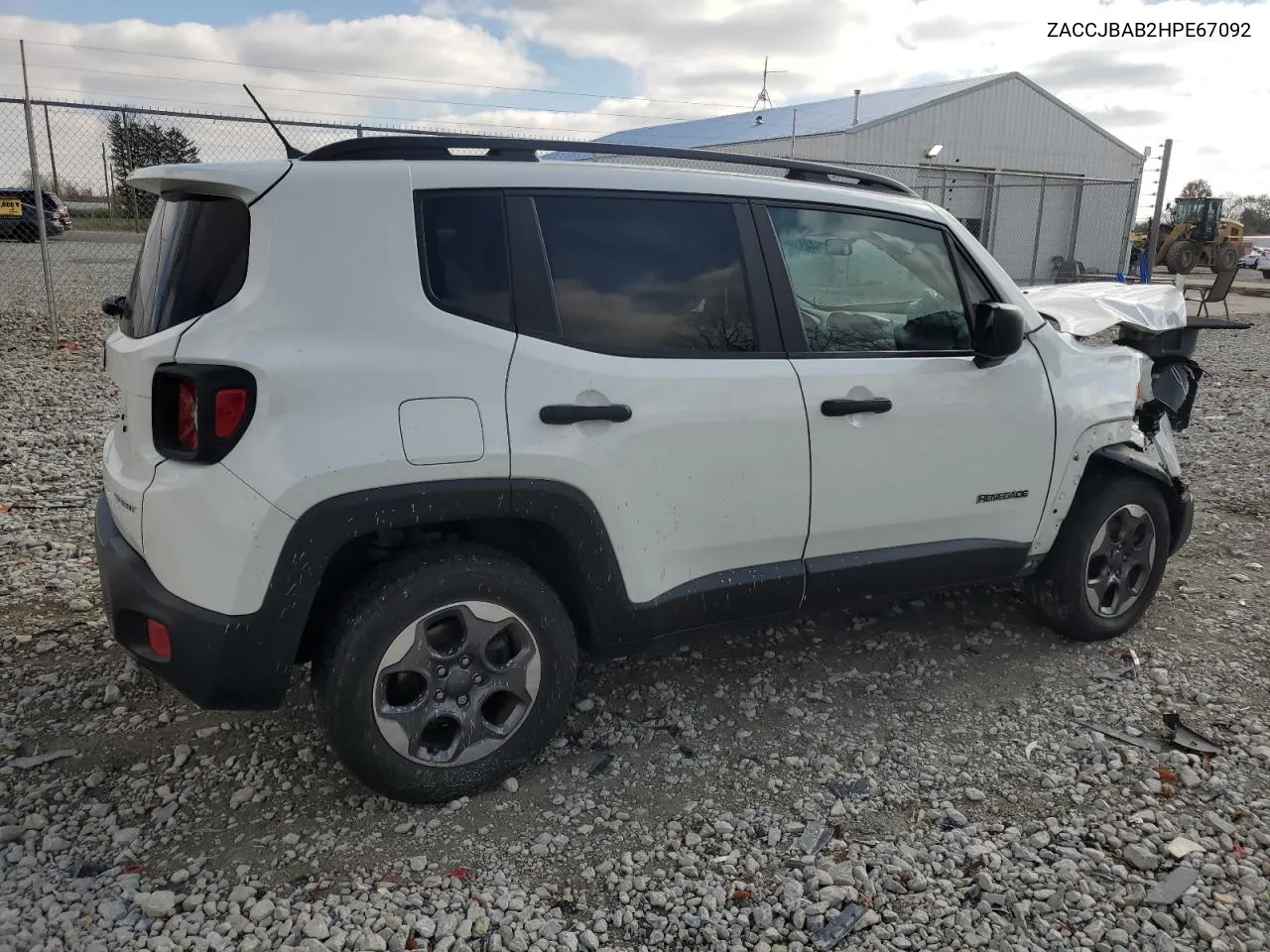 2017 Jeep Renegade Sport VIN: ZACCJBAB2HPE67092 Lot: 78421104