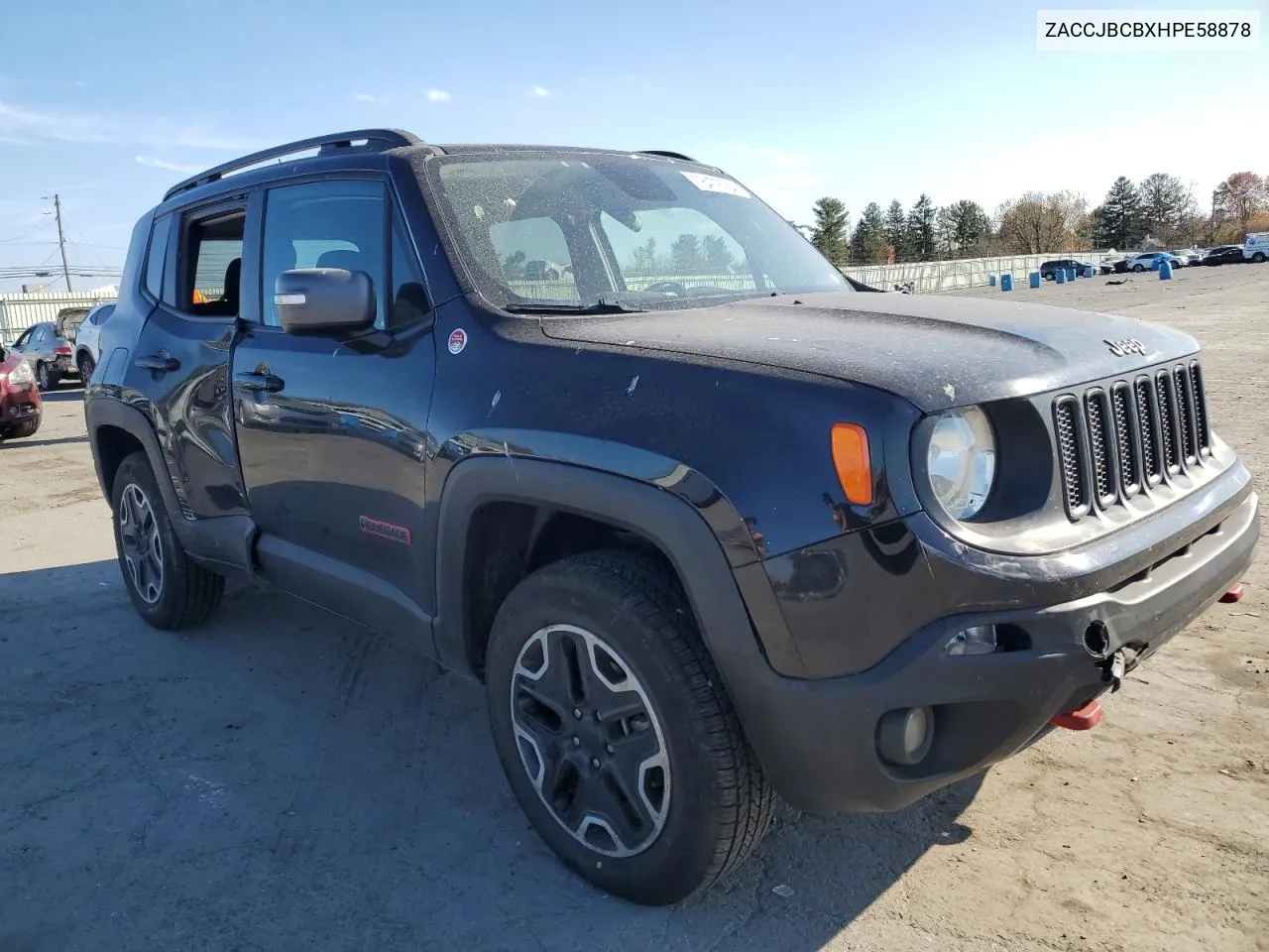 2017 Jeep Renegade Trailhawk VIN: ZACCJBCBXHPE58878 Lot: 78479784