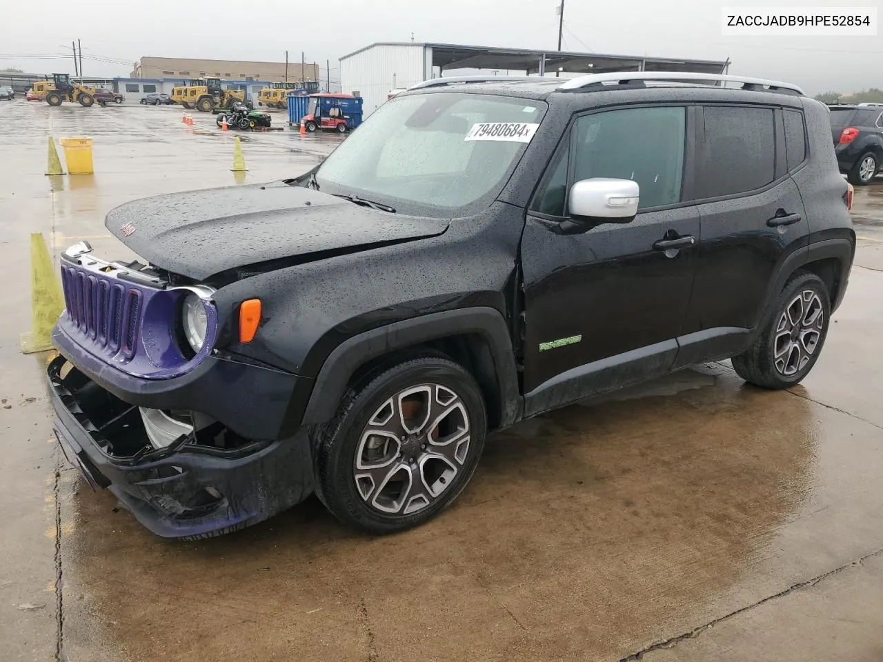 2017 Jeep Renegade Limited VIN: ZACCJADB9HPE52854 Lot: 79480684