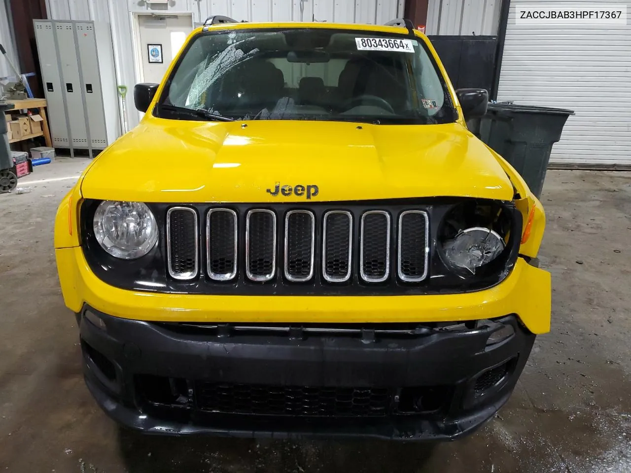 ZACCJBAB3HPF17367 2017 Jeep Renegade Sport