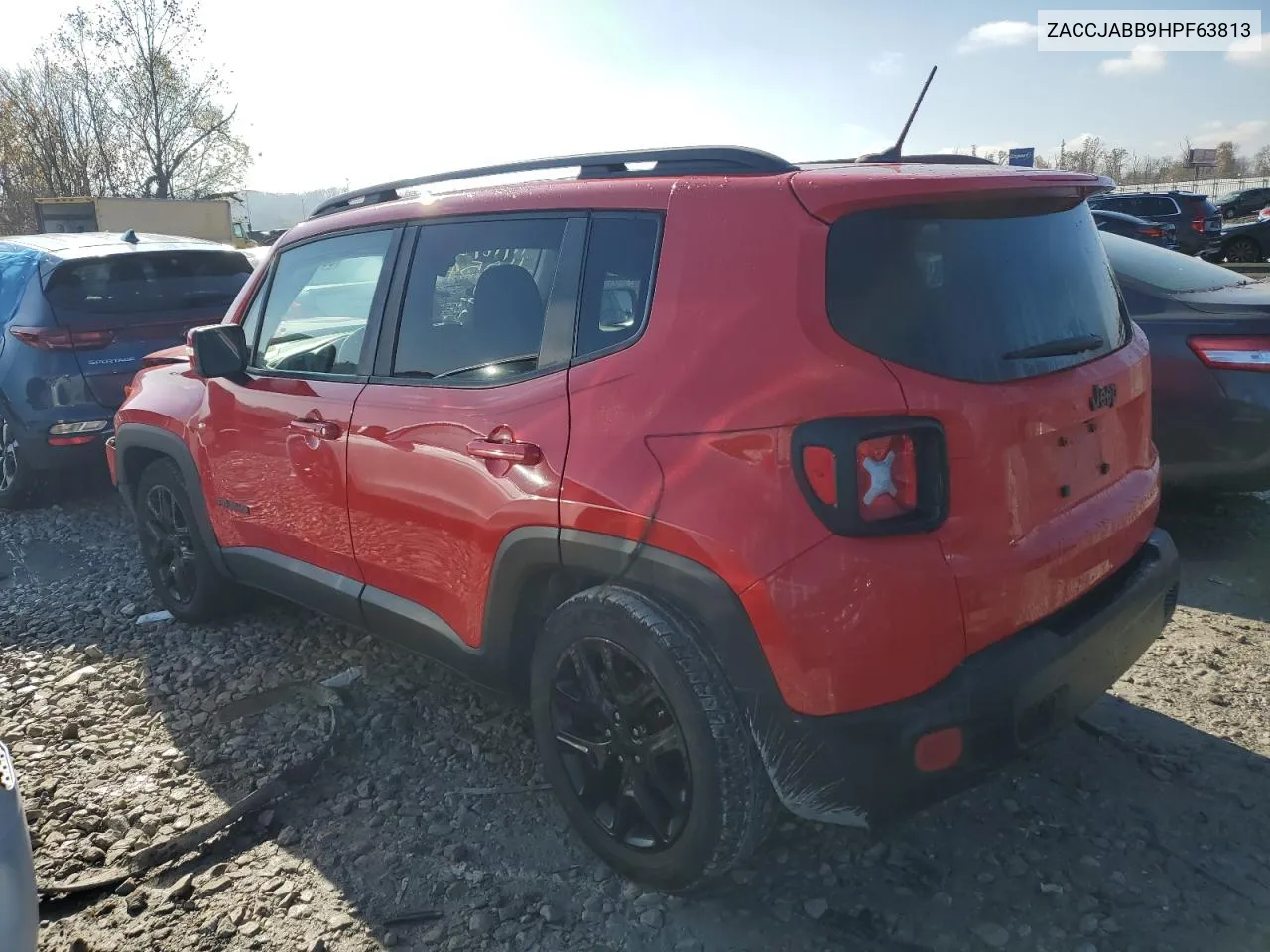 2017 Jeep Renegade Latitude VIN: ZACCJABB9HPF63813 Lot: 80677714