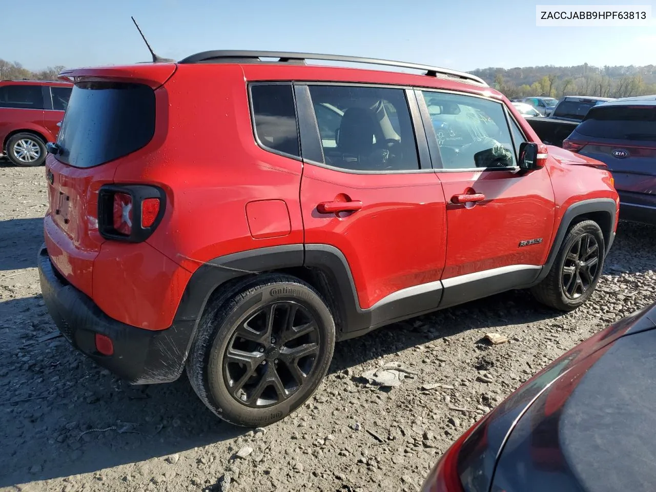 2017 Jeep Renegade Latitude VIN: ZACCJABB9HPF63813 Lot: 80677714