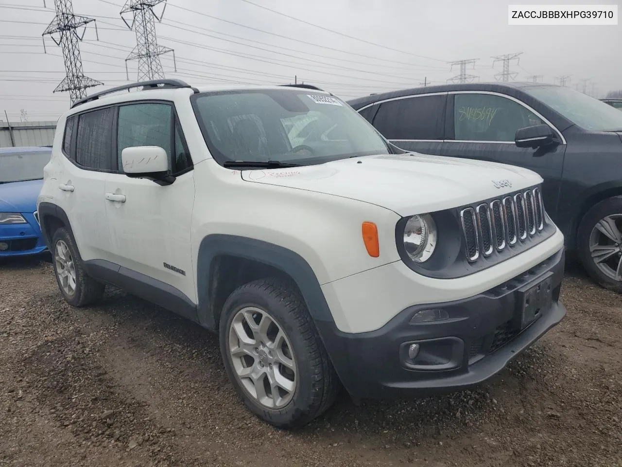 2017 Jeep Renegade Latitude VIN: ZACCJBBBXHPG39710 Lot: 80952214