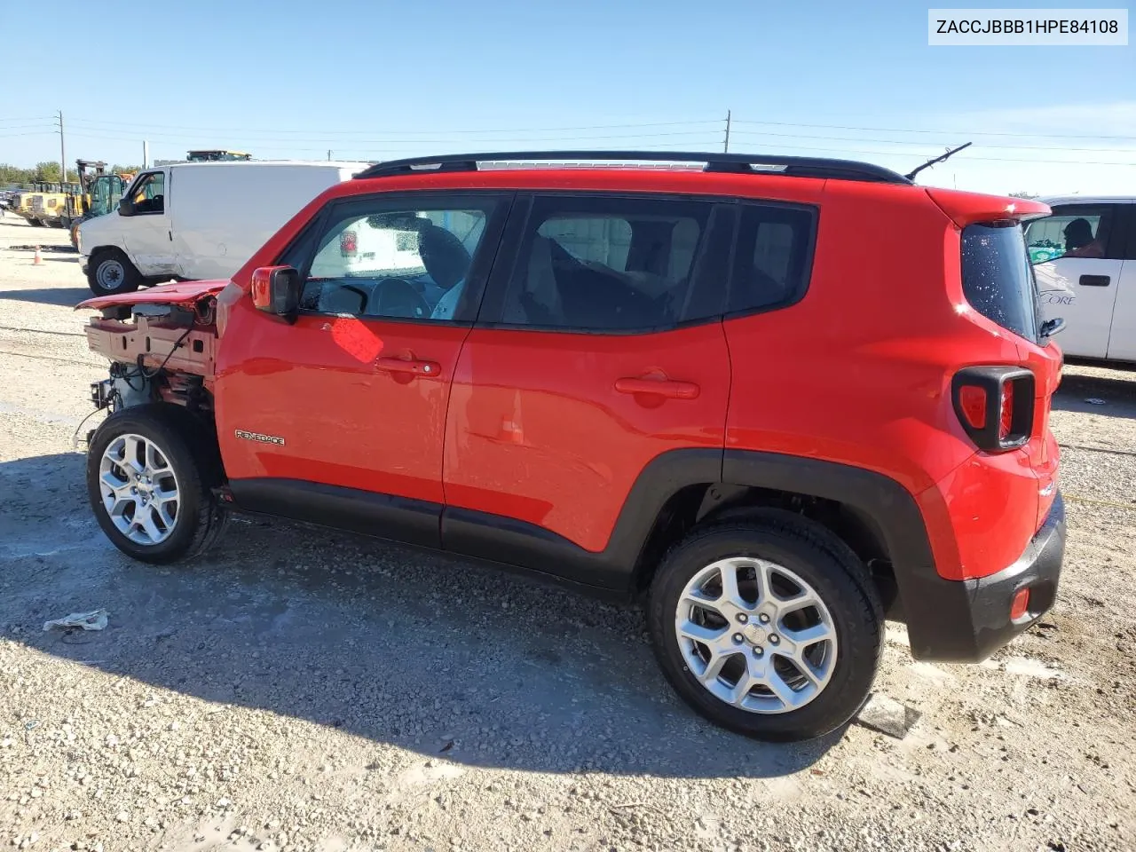 2017 Jeep Renegade Latitude VIN: ZACCJBBB1HPE84108 Lot: 81191064