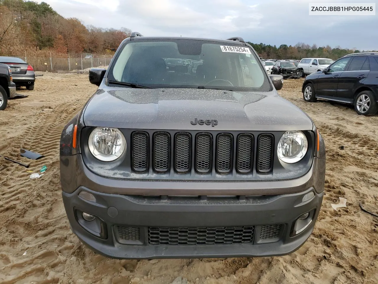 2017 Jeep Renegade Latitude VIN: ZACCJBBB1HPG05445 Lot: 81675254