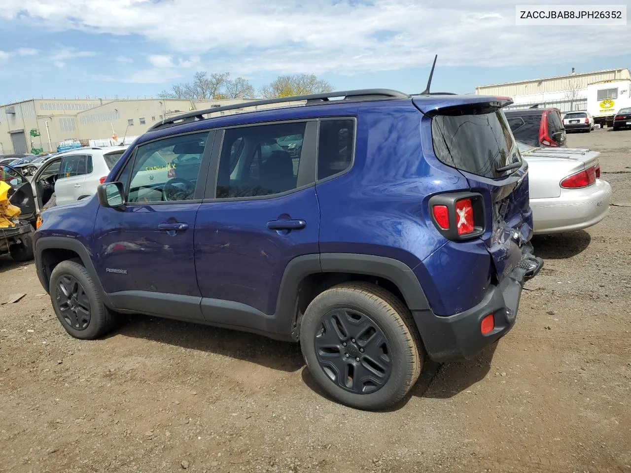 2018 Jeep Renegade Sport VIN: ZACCJBAB8JPH26352 Lot: 51356614