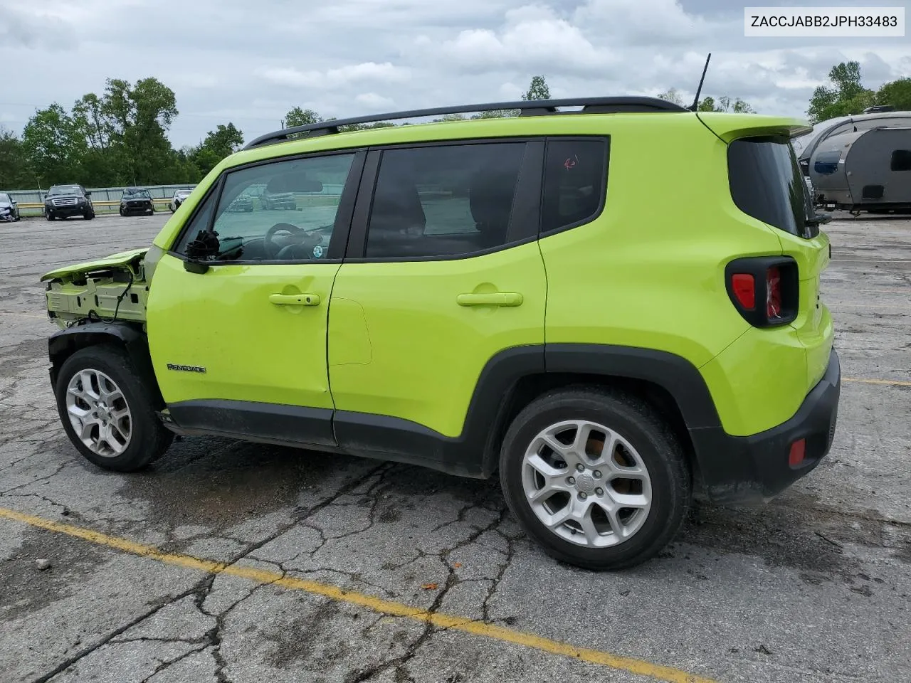 2018 Jeep Renegade Latitude VIN: ZACCJABB2JPH33483 Lot: 52971684