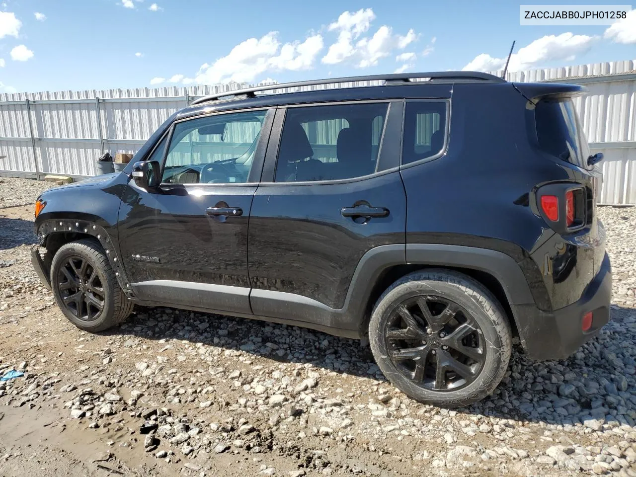 2018 Jeep Renegade Latitude VIN: ZACCJABB0JPH01258 Lot: 54360494