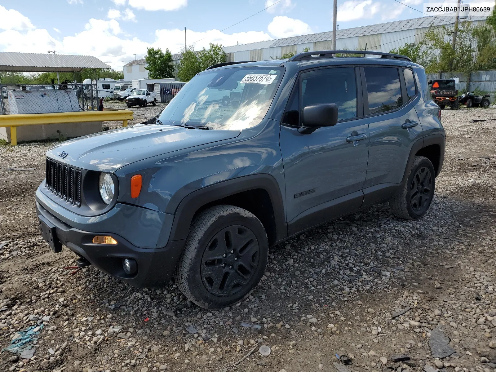 2018 Jeep Renegade Sport VIN: ZACCJBAB1JPH80639 Lot: 56037674