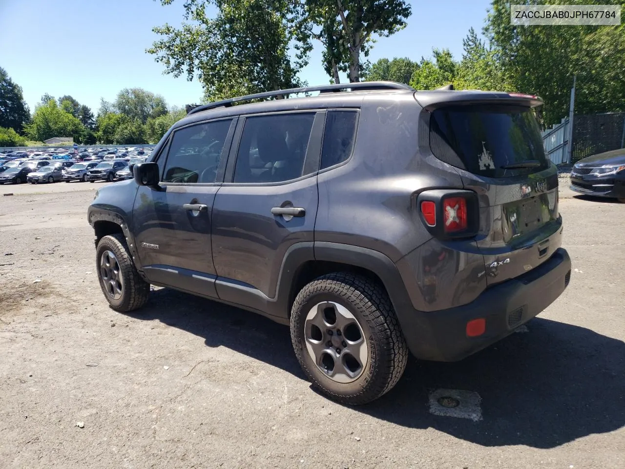 2018 Jeep Renegade Sport VIN: ZACCJBAB0JPH67784 Lot: 56919404