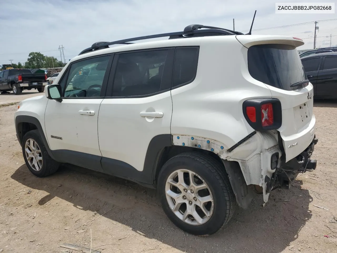 2018 Jeep Renegade Latitude VIN: ZACCJBBB2JPG82668 Lot: 58236984