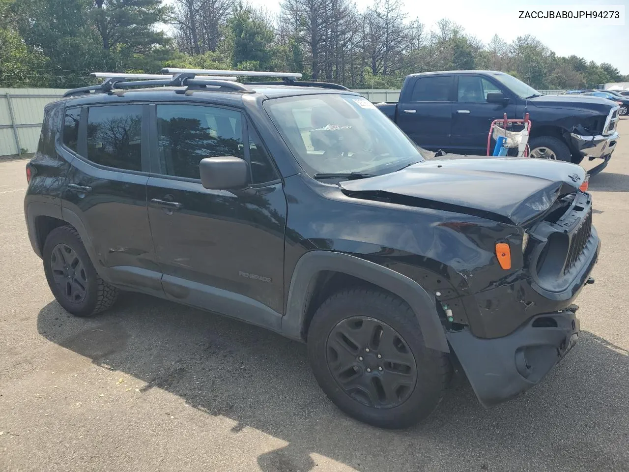 2018 Jeep Renegade Sport VIN: ZACCJBAB0JPH94273 Lot: 59378584