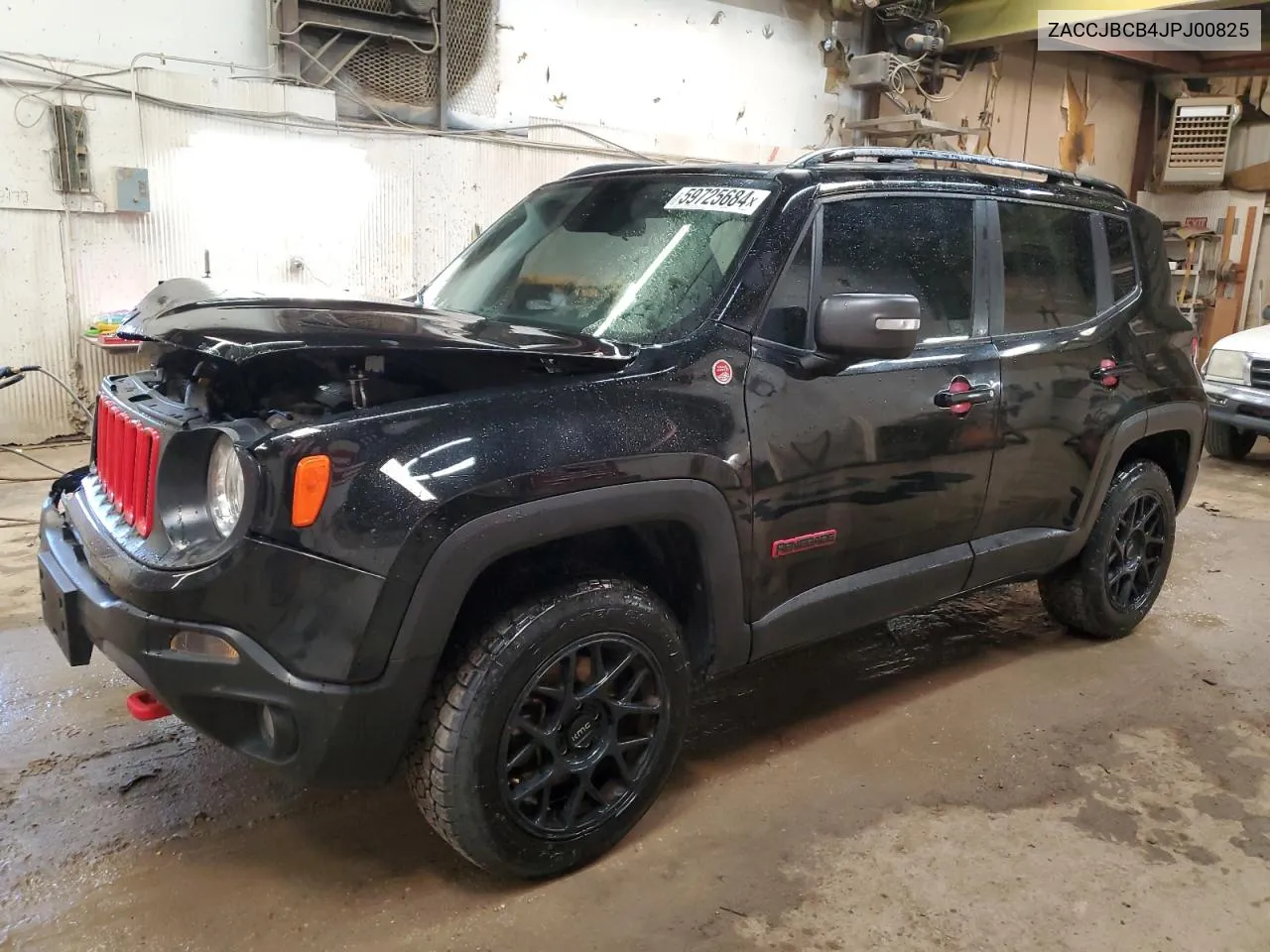 2018 Jeep Renegade Trailhawk VIN: ZACCJBCB4JPJ00825 Lot: 59725684