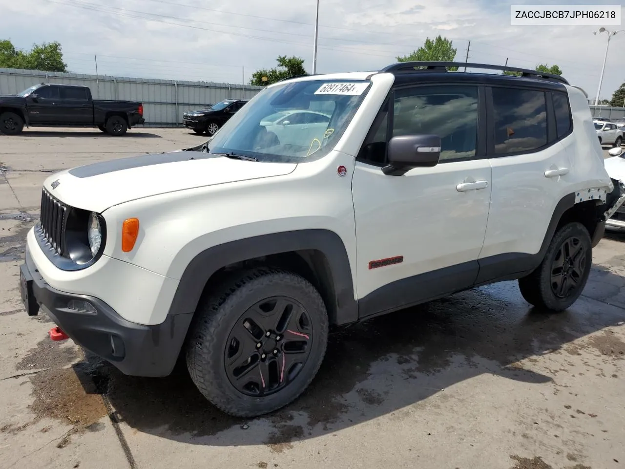 2018 Jeep Renegade Trailhawk VIN: ZACCJBCB7JPH06218 Lot: 60917464