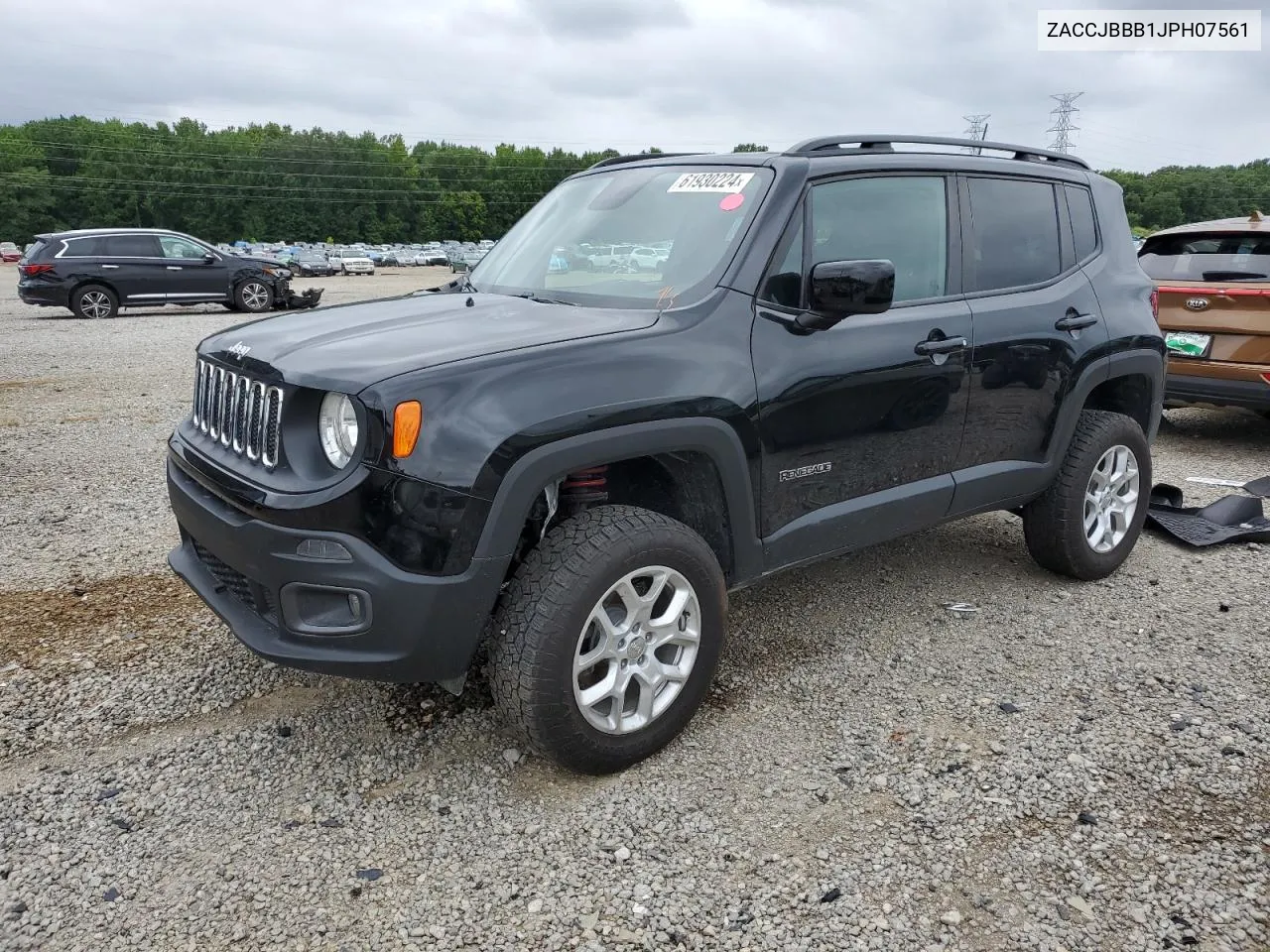 2018 Jeep Renegade Latitude VIN: ZACCJBBB1JPH07561 Lot: 61930224