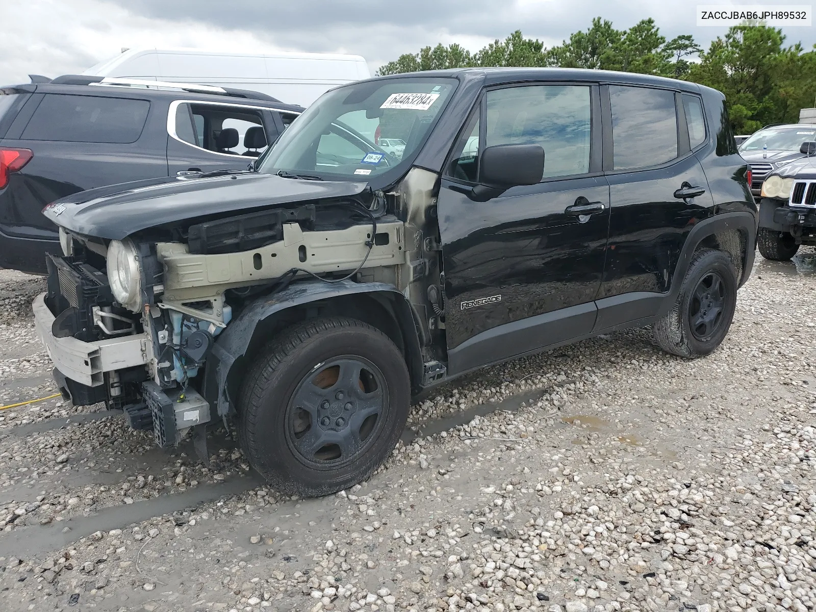 2018 Jeep Renegade Sport VIN: ZACCJBAB6JPH89532 Lot: 64463284