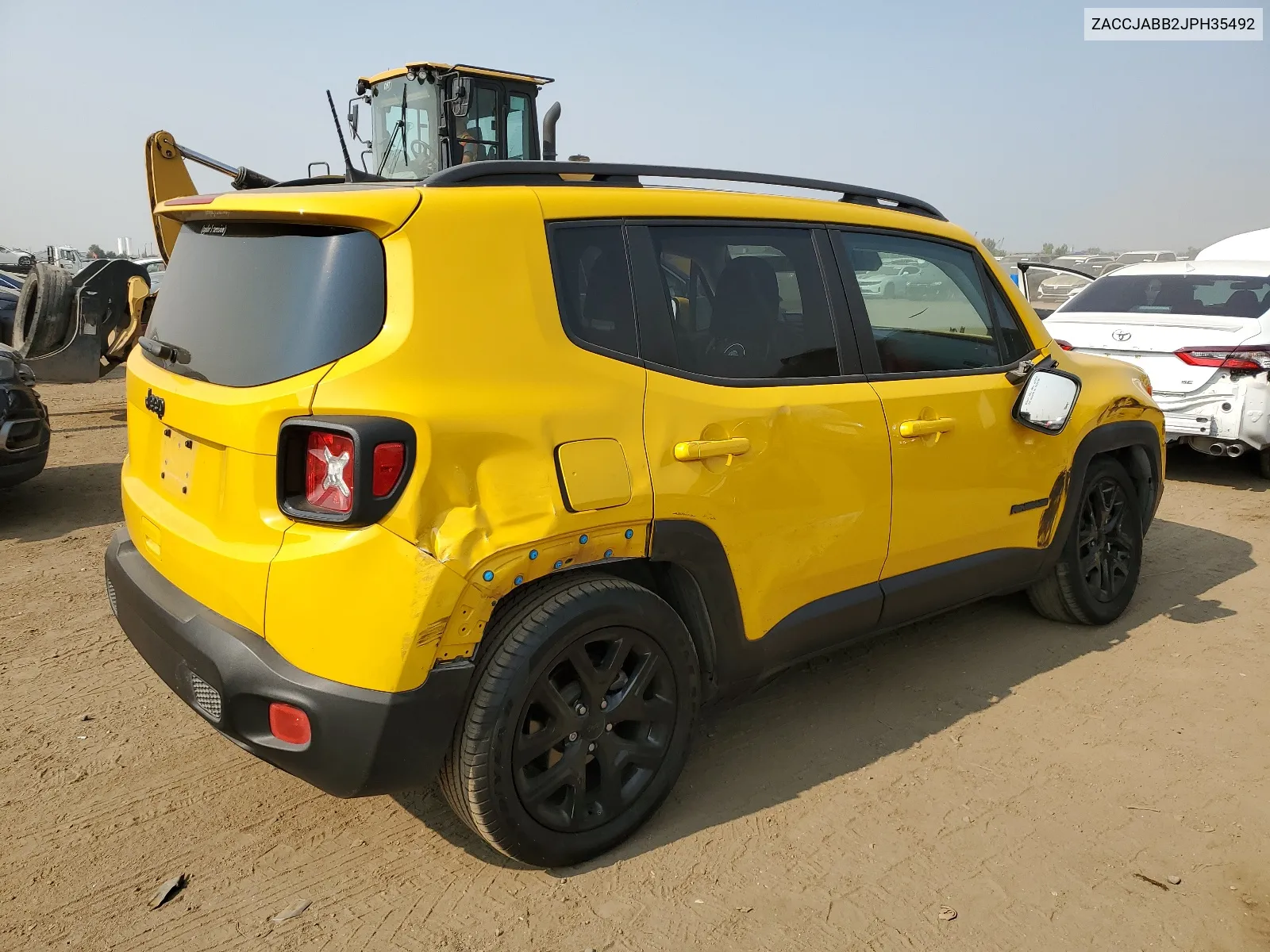 2018 Jeep Renegade Latitude VIN: ZACCJABB2JPH35492 Lot: 64679594