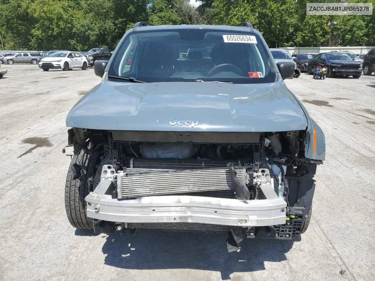 2018 Jeep Renegade Sport VIN: ZACCJBAB1JPG65278 Lot: 65526634