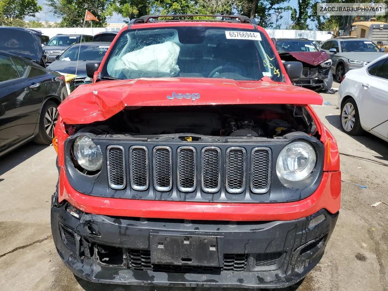 2018 Jeep Renegade Sport VIN: ZACCJBAB3JPH07661 Lot: 65766944