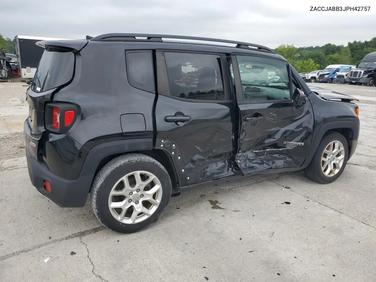 2018 Jeep Renegade Latitude VIN: ZACCJABB3JPH42757 Lot: 65945134