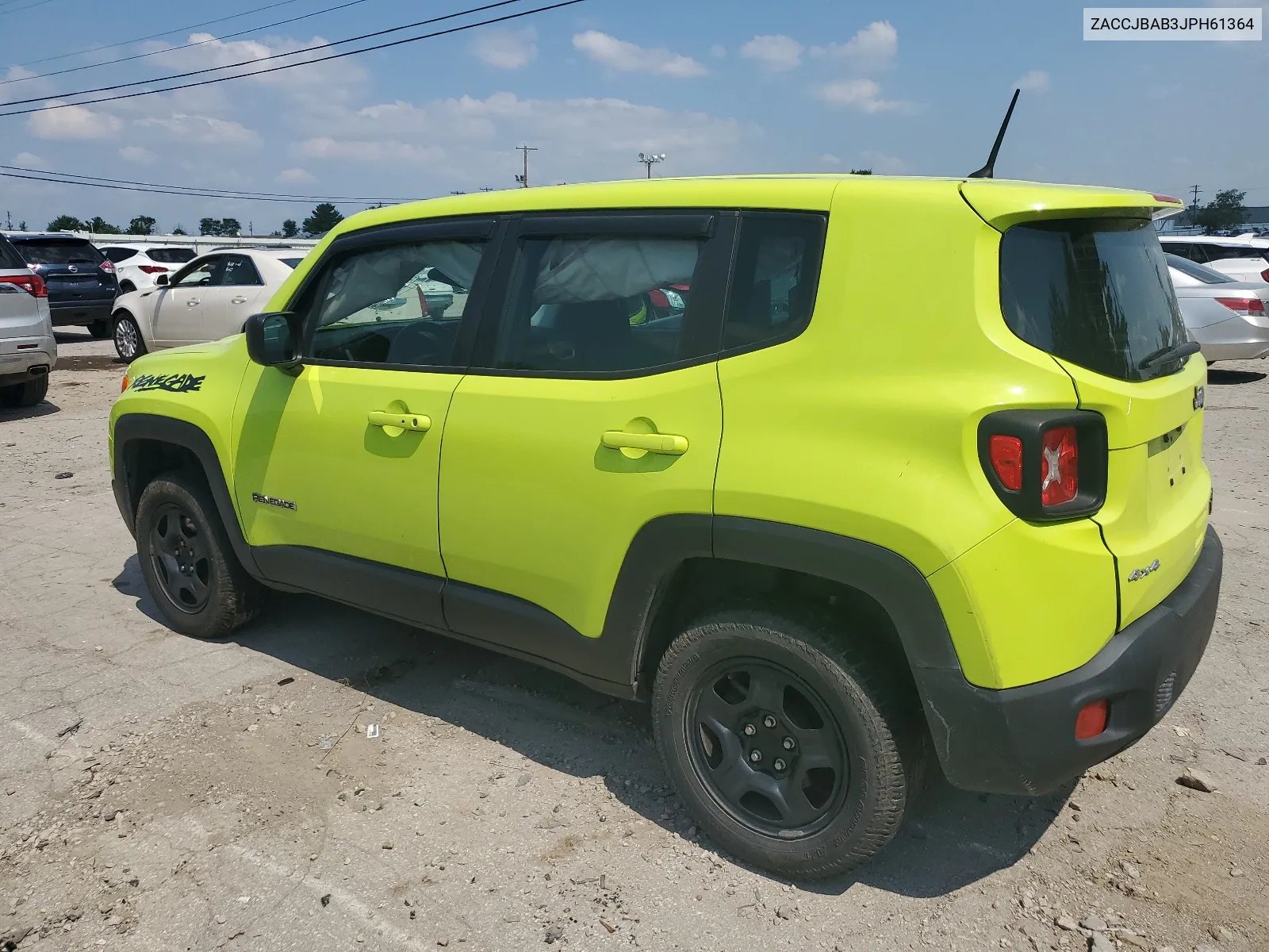 2018 Jeep Renegade Sport VIN: ZACCJBAB3JPH61364 Lot: 65945934