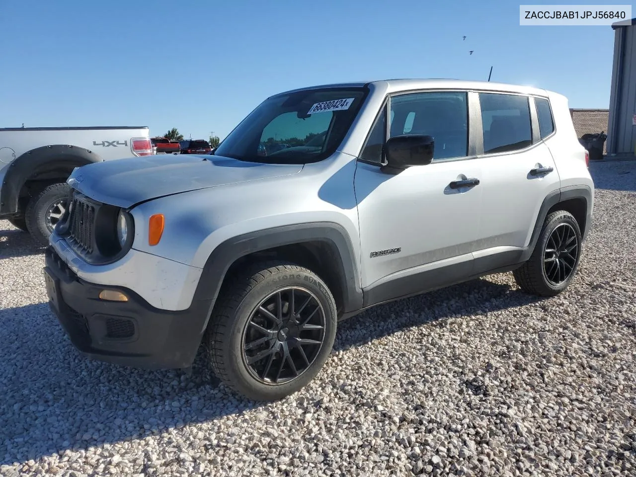 2018 Jeep Renegade Sport VIN: ZACCJBAB1JPJ56840 Lot: 66380424