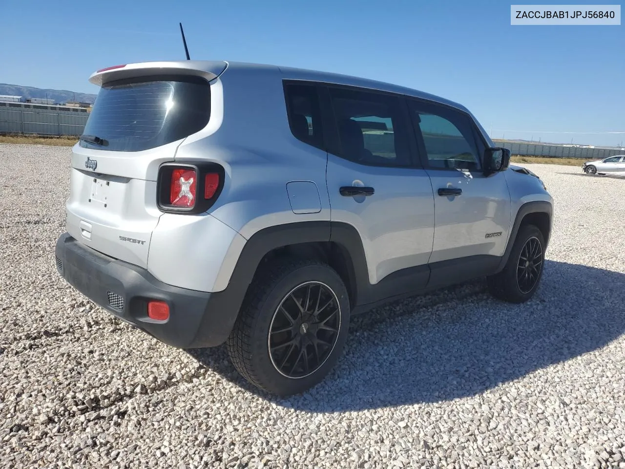 2018 Jeep Renegade Sport VIN: ZACCJBAB1JPJ56840 Lot: 66380424