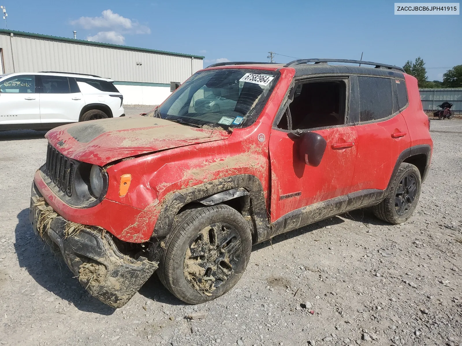 2018 Jeep Renegade Trailhawk VIN: ZACCJBCB6JPH41915 Lot: 67582964