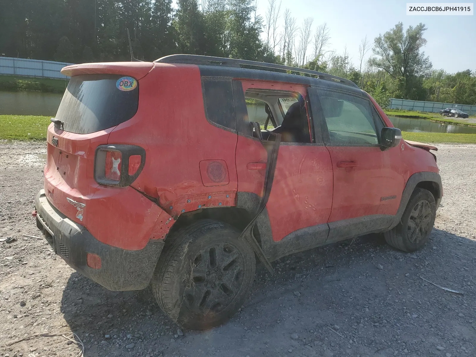 2018 Jeep Renegade Trailhawk VIN: ZACCJBCB6JPH41915 Lot: 67582964