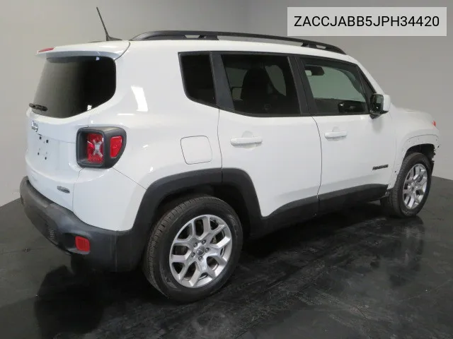 2018 Jeep Renegade Latitude VIN: ZACCJABB5JPH34420 Lot: 67749834