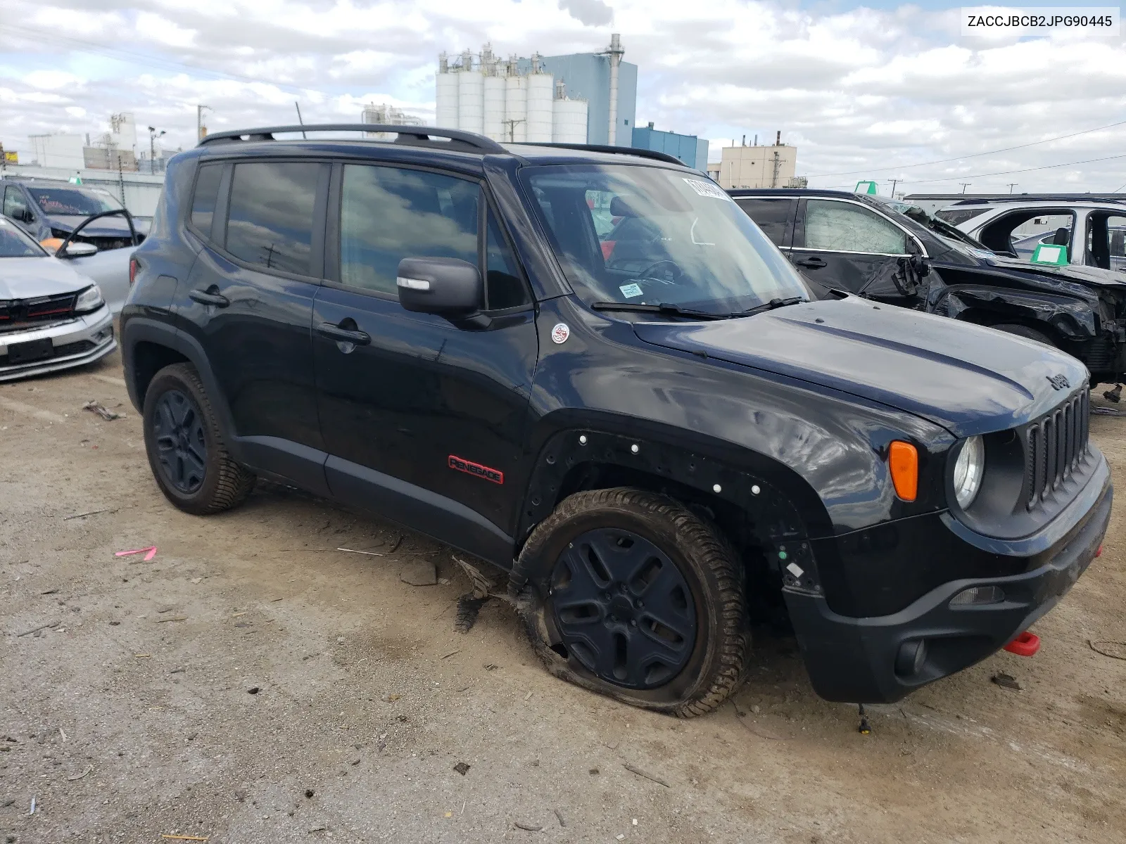 ZACCJBCB2JPG90445 2018 Jeep Renegade Trailhawk