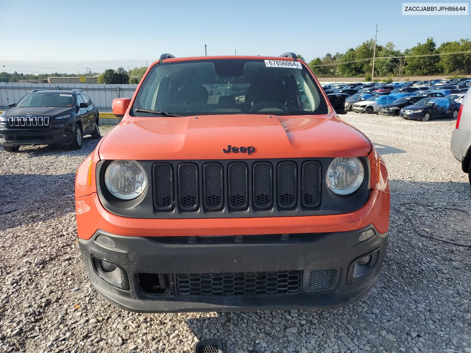 2018 Jeep Renegade Latitude VIN: ZACCJABB1JPH86644 Lot: 67856064