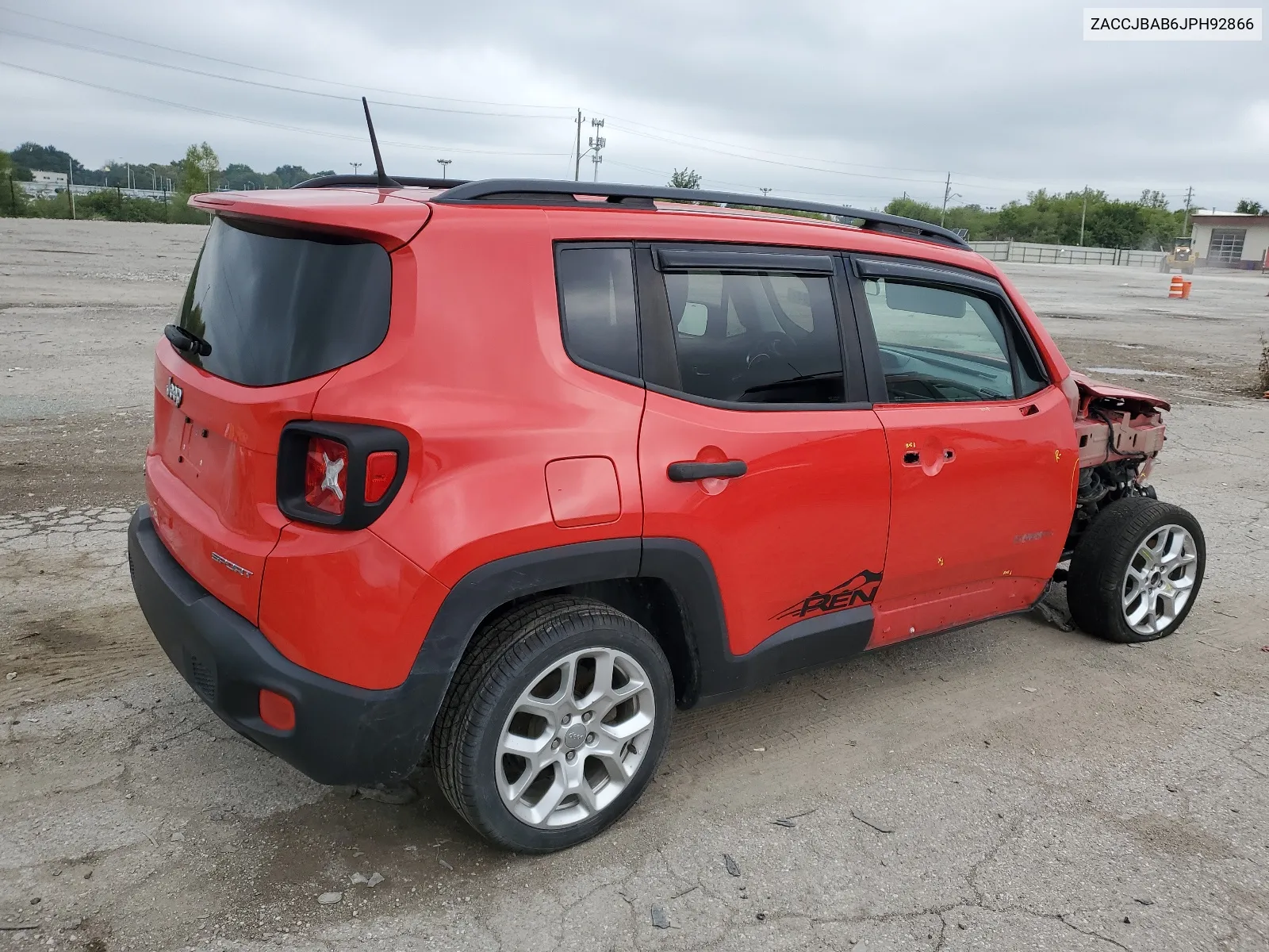 2018 Jeep Renegade Sport VIN: ZACCJBAB6JPH92866 Lot: 67885694