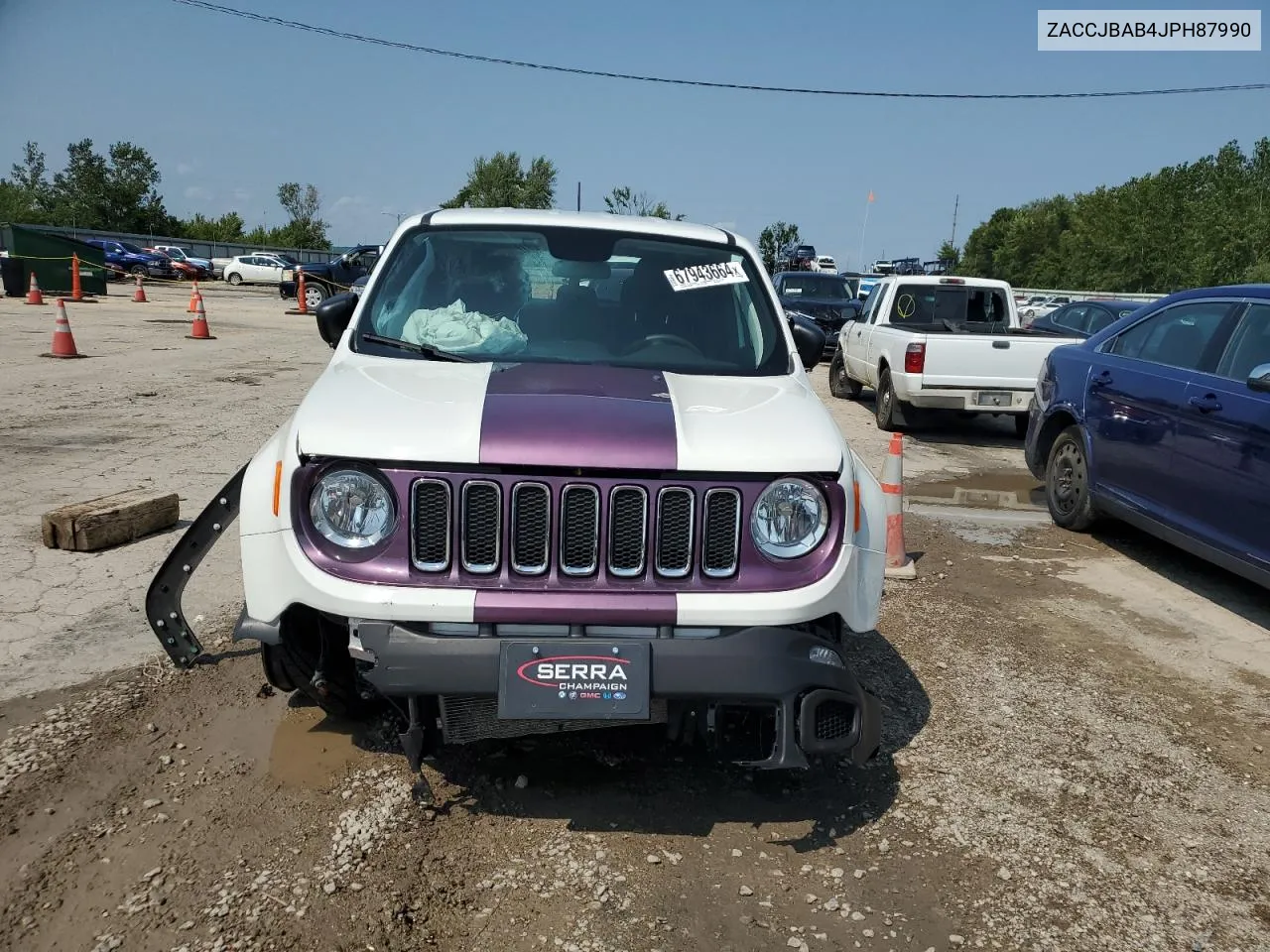 ZACCJBAB4JPH87990 2018 Jeep Renegade Sport