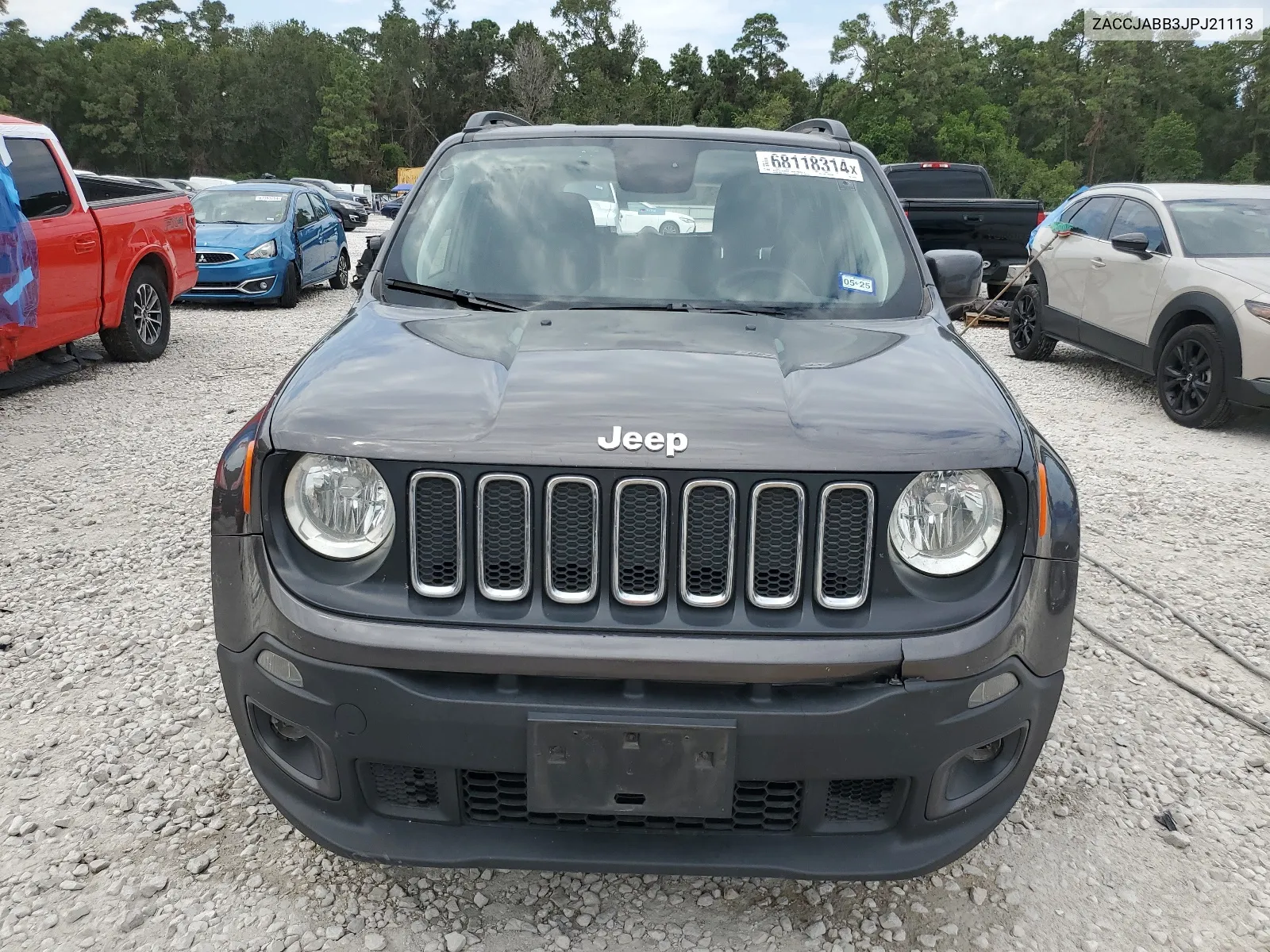 2018 Jeep Renegade Latitude VIN: ZACCJABB3JPJ21113 Lot: 68118314