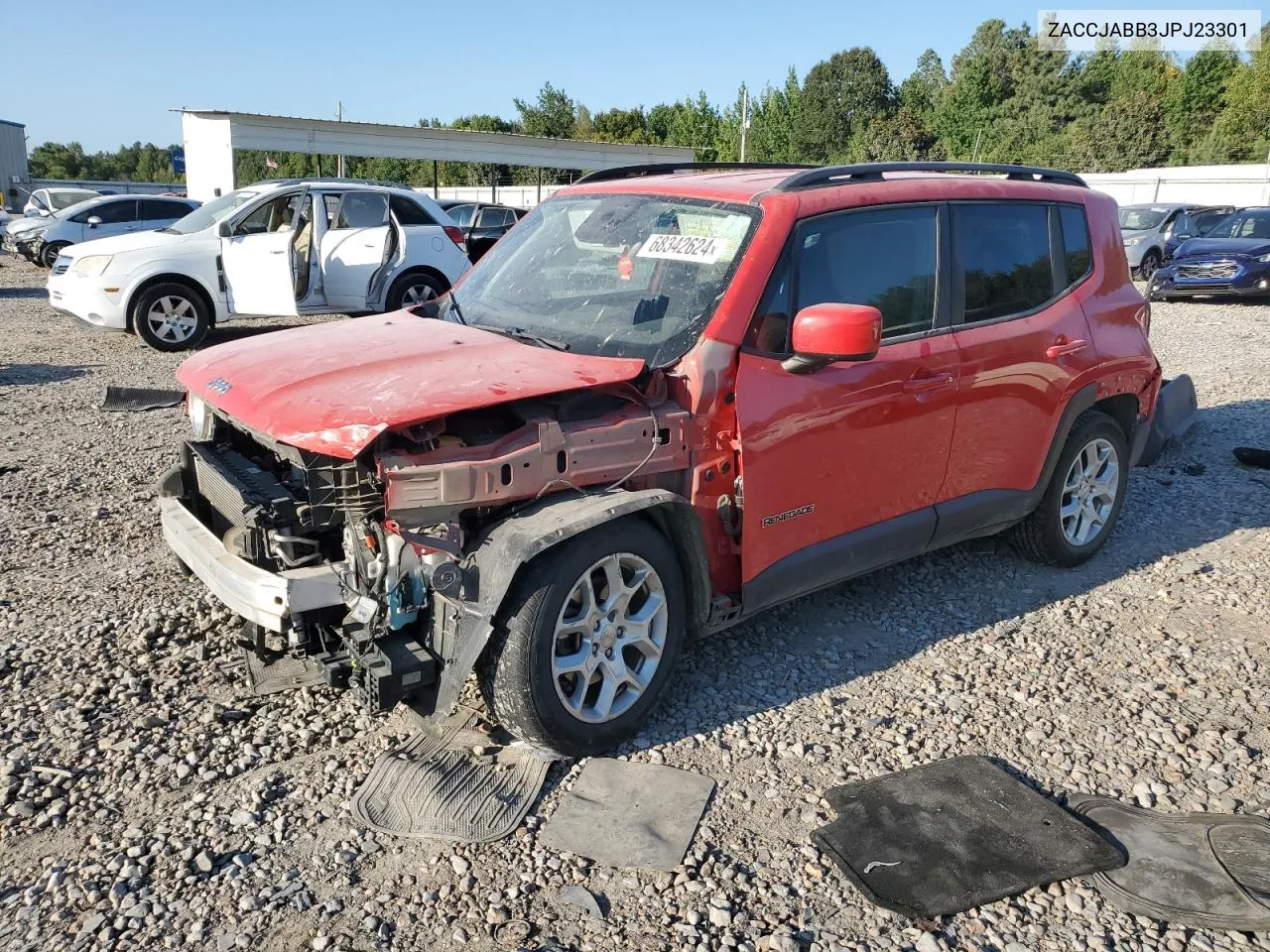 2018 Jeep Renegade Latitude VIN: ZACCJABB3JPJ23301 Lot: 68342624