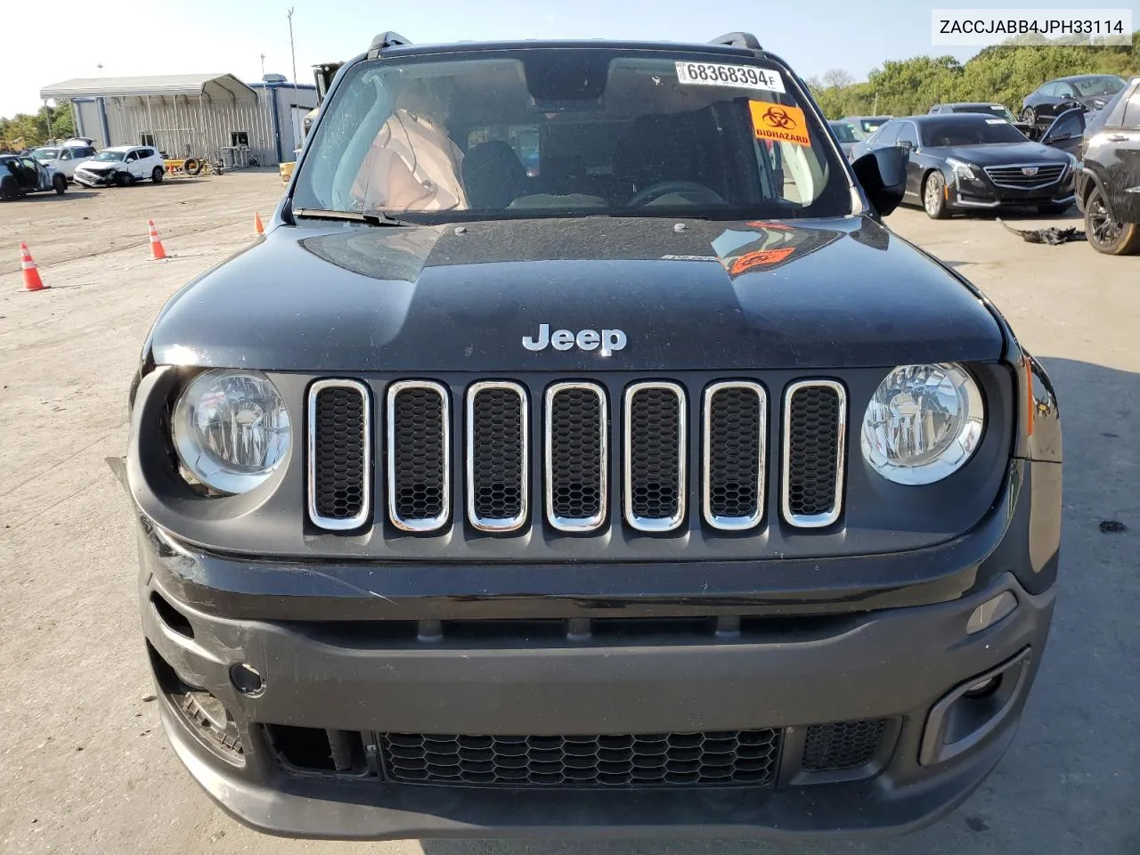 2018 Jeep Renegade Latitude VIN: ZACCJABB4JPH33114 Lot: 68368394