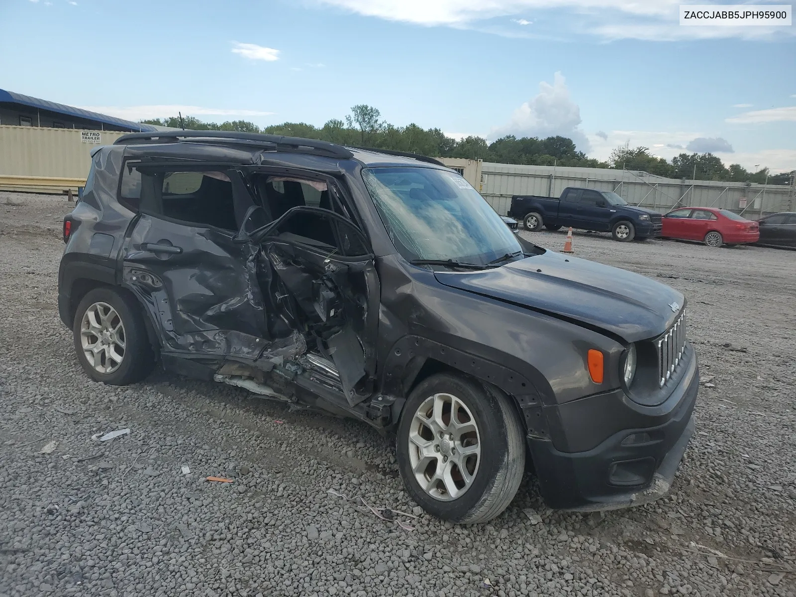 2018 Jeep Renegade Latitude VIN: ZACCJABB5JPH95900 Lot: 68567284