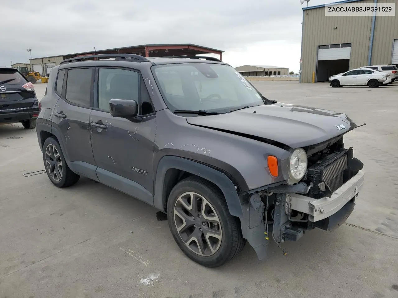 2018 Jeep Renegade Latitude VIN: ZACCJABB8JPG91529 Lot: 69031304