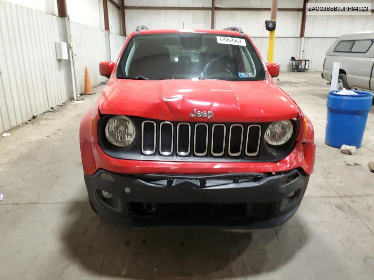 2018 Jeep Renegade Latitude VIN: ZACCJBBB9JPH84923 Lot: 69064064