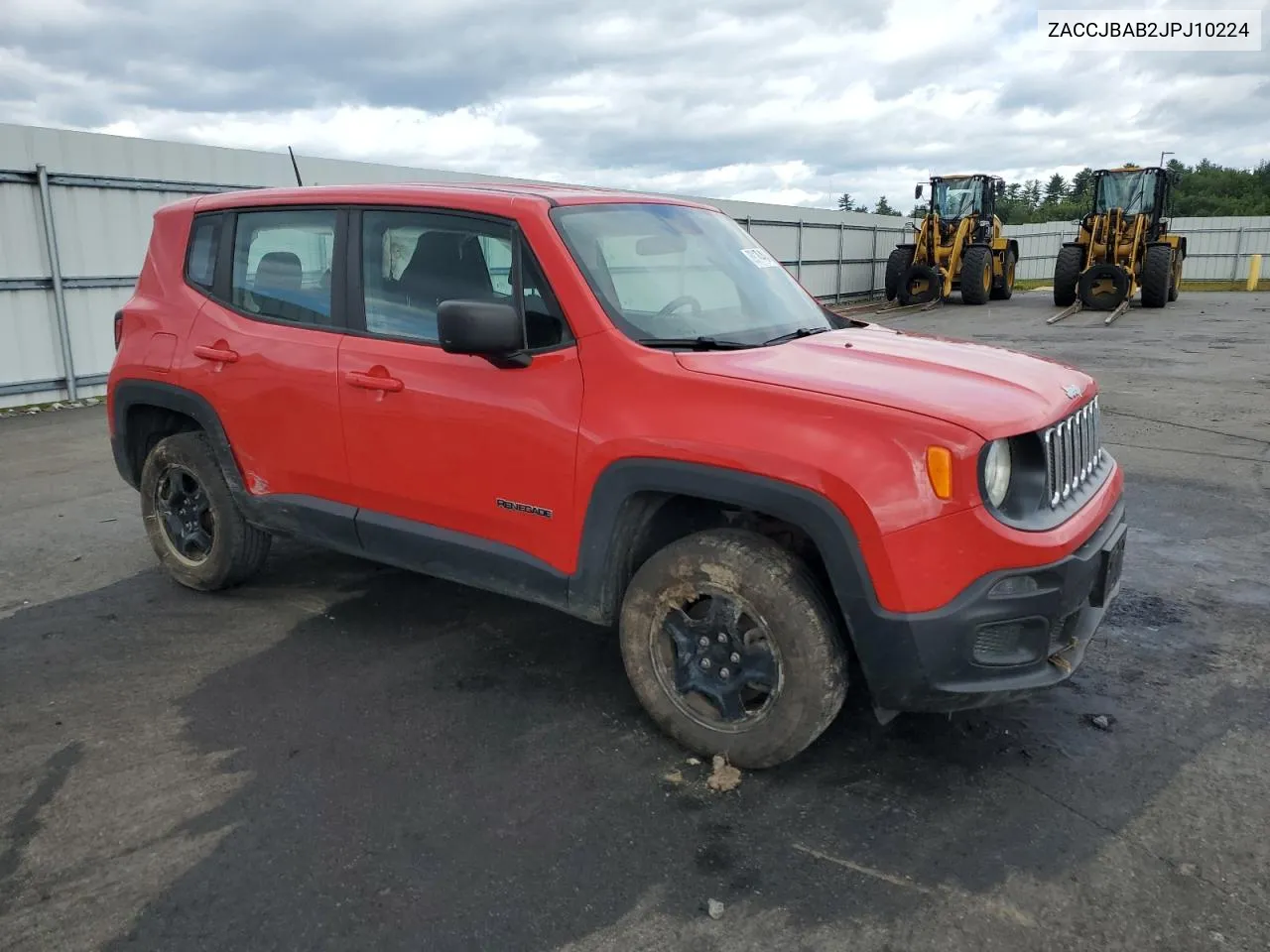 2018 Jeep Renegade Sport VIN: ZACCJBAB2JPJ10224 Lot: 69174404