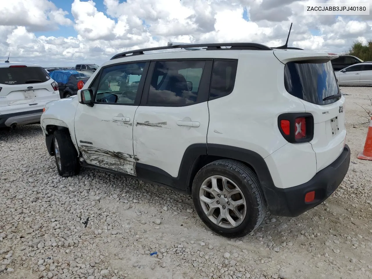 2018 Jeep Renegade Latitude VIN: ZACCJABB3JPJ40180 Lot: 69411794