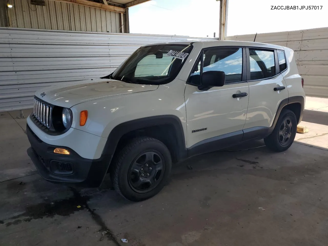 2018 Jeep Renegade Sport VIN: ZACCJBAB1JPJ57017 Lot: 69414004