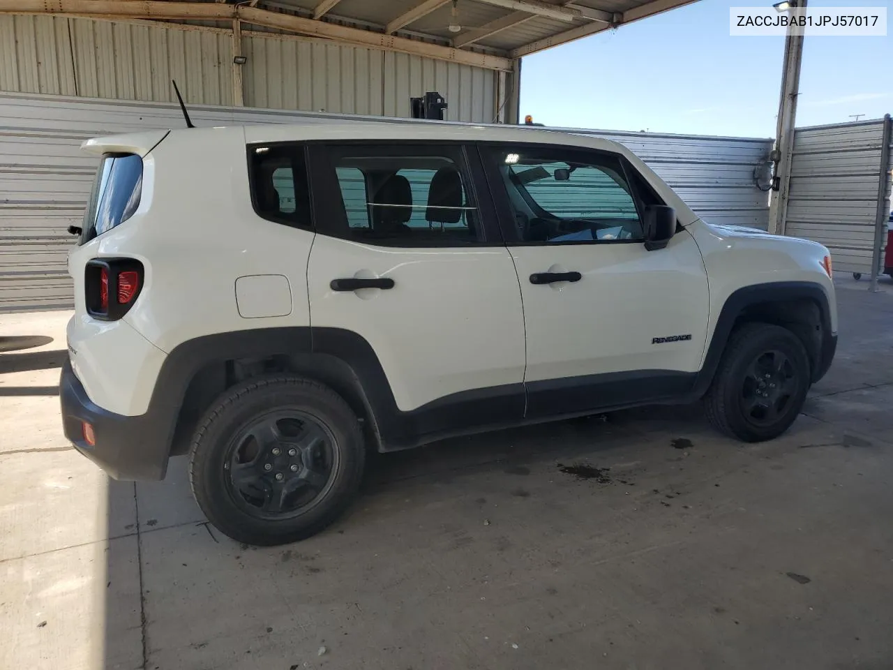 2018 Jeep Renegade Sport VIN: ZACCJBAB1JPJ57017 Lot: 69414004