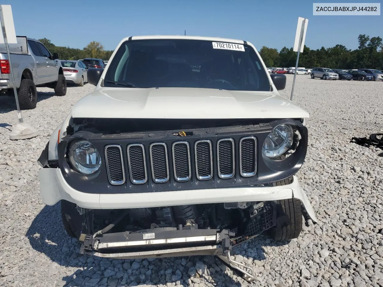 2018 Jeep Renegade Sport VIN: ZACCJBABXJPJ44282 Lot: 70210114